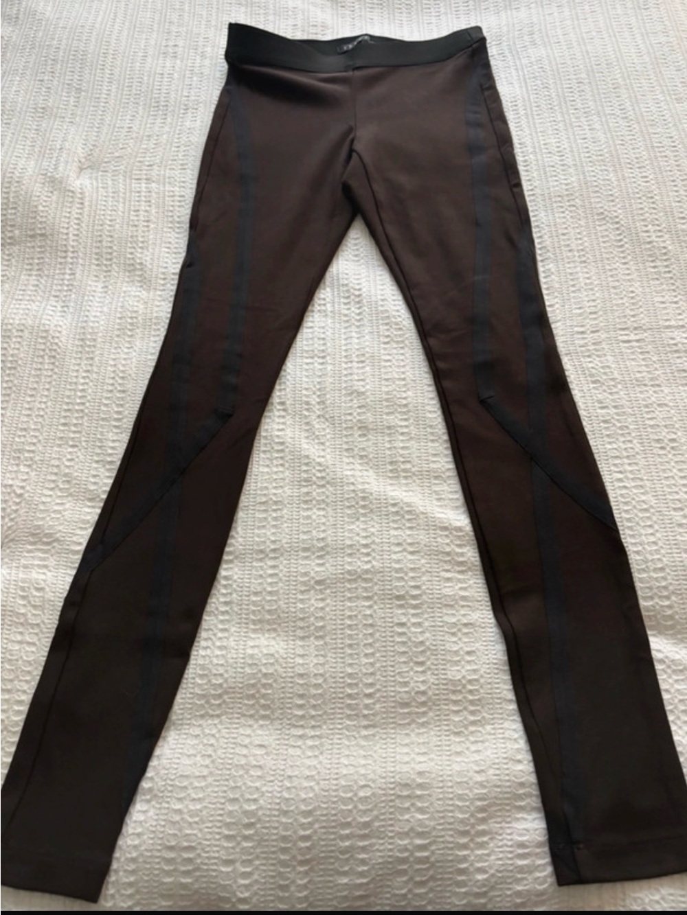 Theory Tranqjil K Satin Panel Leggings Petite - Picture 2 of 12
